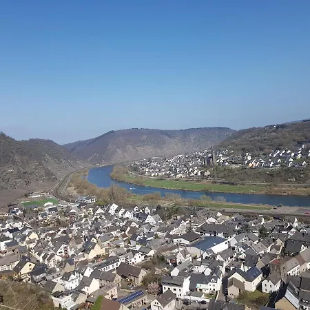 Ferienhaus Leopold Mit Burgblick An Der Mosel Burgen  Buitenkant foto